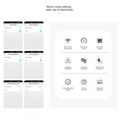 TUYA WIFI SWITCH 2P Energy kWh Power Monitor 40A